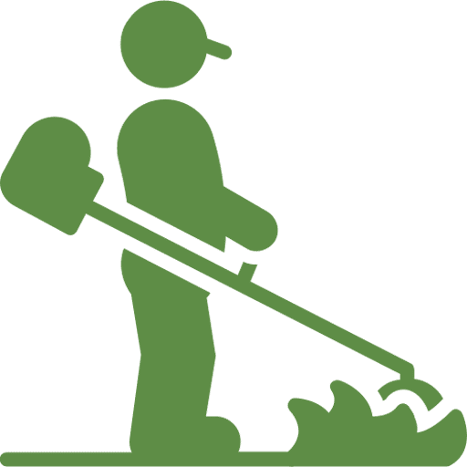 icona manutenzione del giardino