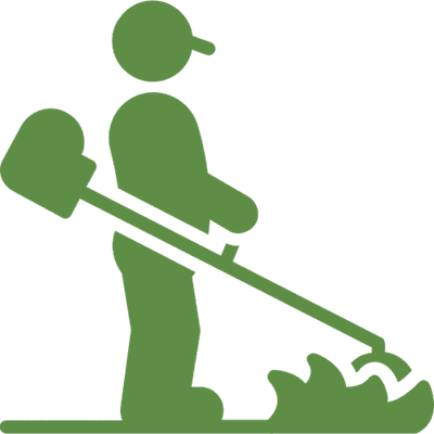 icona manutenzione del giardino